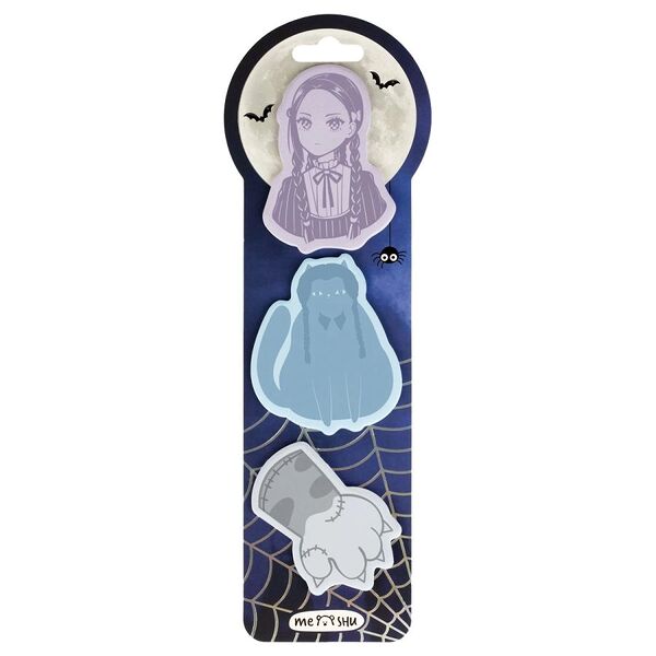 Набор блоков для записей MESHU Catnesday, самоклеящиеся фигурные, 20 листов