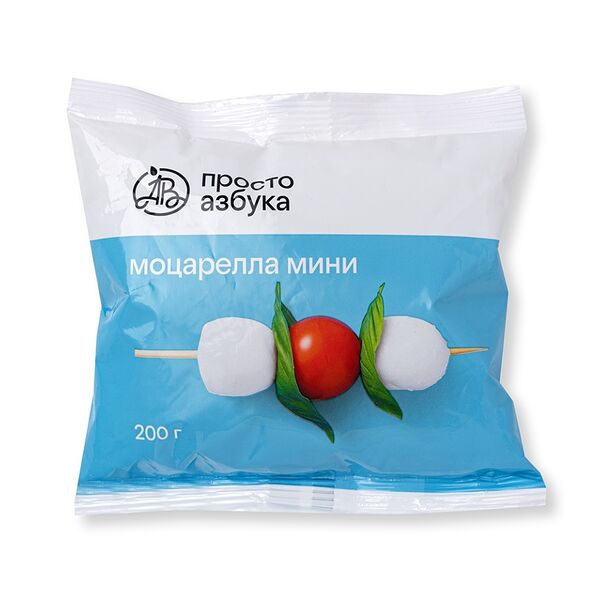 Сыр мягкий Моцарелла мини Просто Азбука
