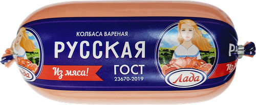 Колбаса вареная ЛАДА Русская ГОСТ, 400 г