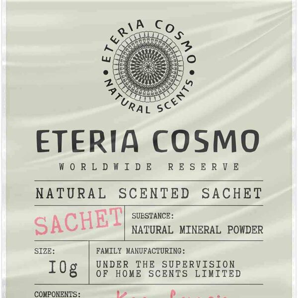 Ароматическое саше Eteria Cosmo Фрезия, сирень и драгоценное дерево