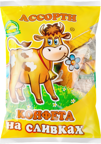 

Конфеты Волгир Вольский кондитер Cream Fudge на сливках ассорти 500 г