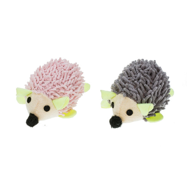 Игрушка для кошек Petmax Светонакопительная, Ежик 5,5х8 см, в ассортименте