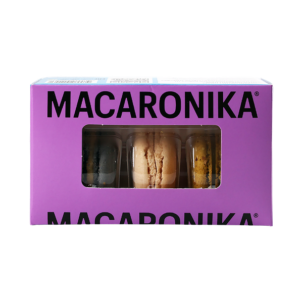 Набор пирожных Macaronika 3.1 макарон замороженные 48 г