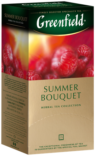 

Чайный напиток Greenfield Summer Bouquet травяной 25 шт х 2 г