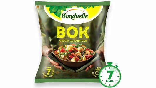 Овощи Bonduelle Вок по-азиатски смесь замороженная 400 г