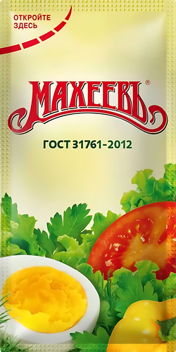 

Соус МАХЕЕВЪ майонезный Провансаль 40% пакет 10 г