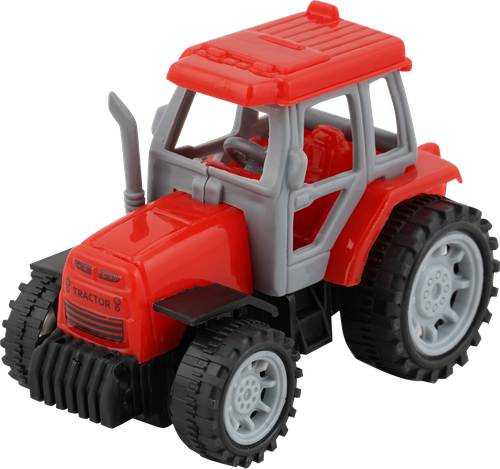 

Игрушка инерционная BIGGA Трактор 11см, Арт. B1266083, цвет в ассортименте