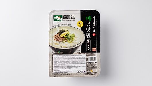 Baekje~Рисовая лапша с говядиной со вкусом супа Комтан (Корея)