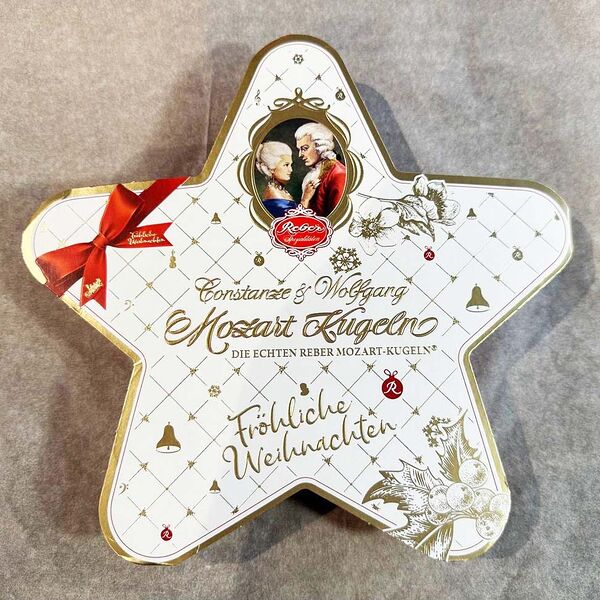 Конфеты Mozart Рождественская звезда