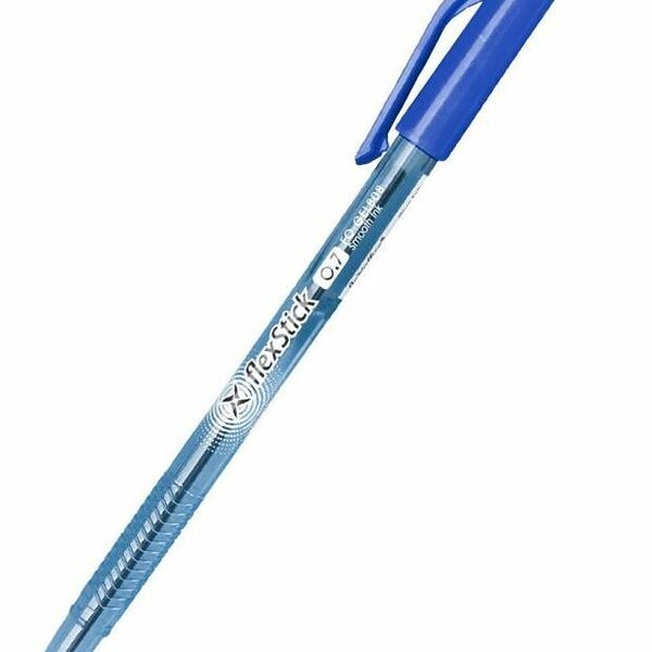 Ручка с масляными чернилами Flexoffice 0,7 мм синяя, 1 шт