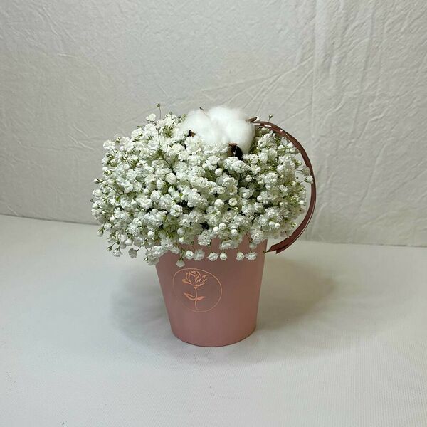 Букет гипсофила в стаканчике 