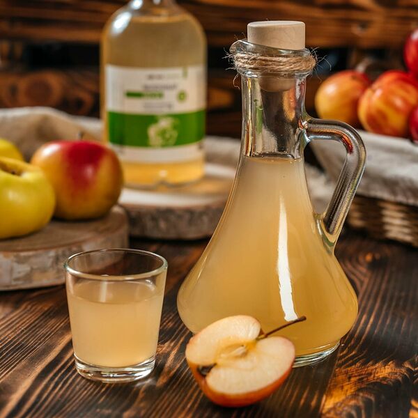 Яблочный уксус нефильтрованный 5% 500мл
