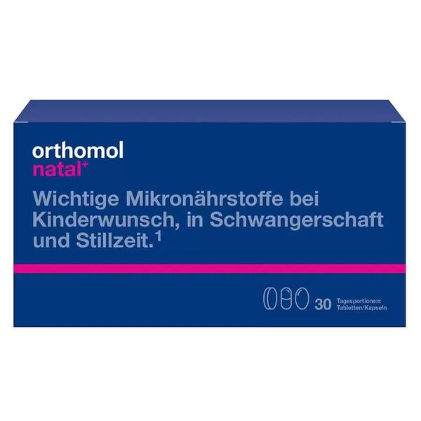 Orthomol Natal plus таблетки 120 шт, капсулы 90 шт