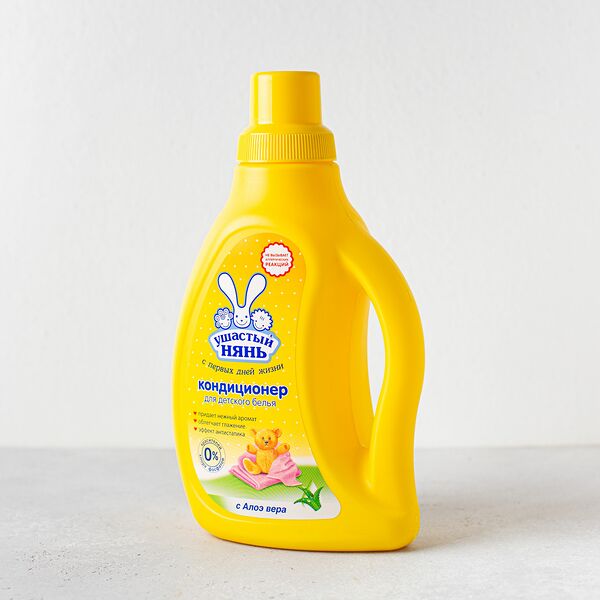 Кондиционер с Алоэ вера для детского белья, Ушастый Нянь