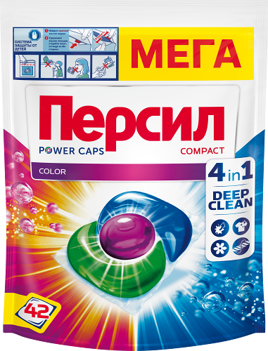 Капсулы для стирки Persil Duo-Caps Color, 42 шт