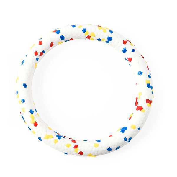 Игрушка для собак, Pet-it серия E-TPU, суперпрочное кольцо, цветное, 18 см