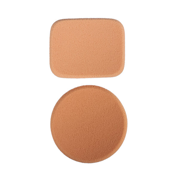 Набор спонжей для макияжа ЮниLook латекс, d=5.5 см, 4.3х5.3 см 2 шт.