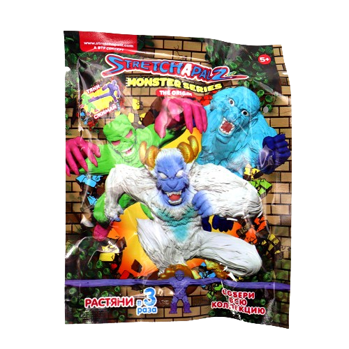Фигурка-тянучка Stretchapalz Monsters 8см во флоупаке 370592