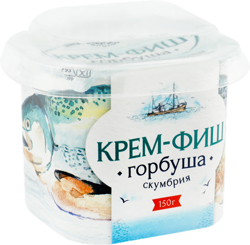 

Паста рыбная Европром Крем-Фиш Горбуша-Скумбрия 150 г