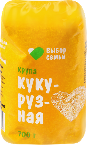 Крупа кукурузная Выбор семьи, 700 г