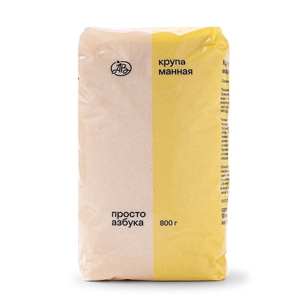 Крупа манная Просто Азбука