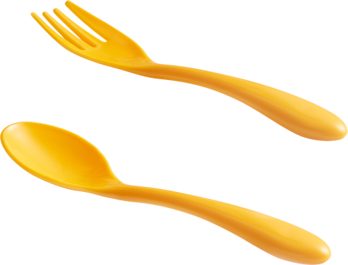 

Набор Пома ложка и вилка для кормления 6+, 1 шт., цвет в ассортименте