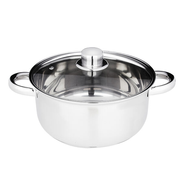 Джерси кастрюля с крышкой 3,7л, 22х11см