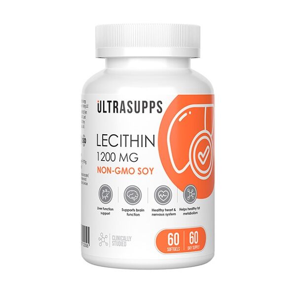 Ultrasupps Lecithin капсулы 1200 мг 60 шт