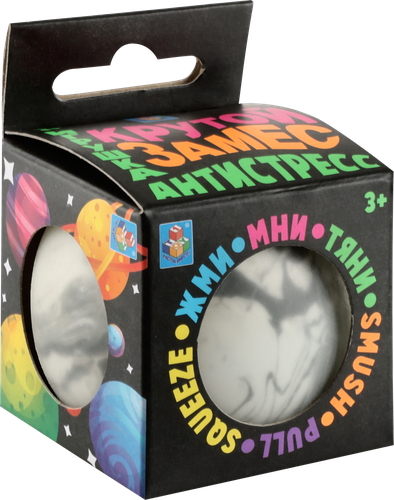 

Игрушка 1 Toy Крутой замес, шар галактика d=6см 6 цветов