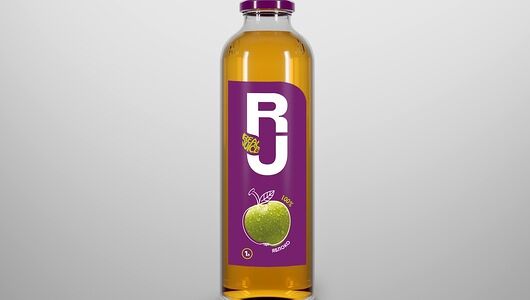 Сок RJ яблочный 1 л