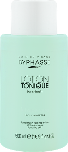 

Тоник для лица Byphasse с алоэ вера для чувствительной кожи 500 мл