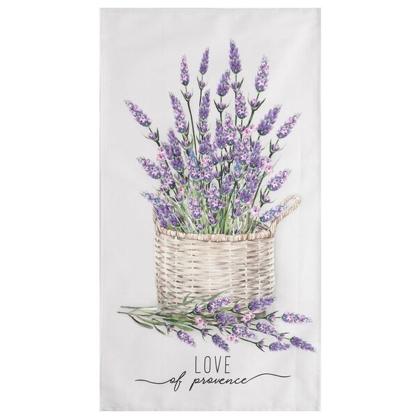 Полотенце Этель Lavender, 40х73 см, саржа, хлопок