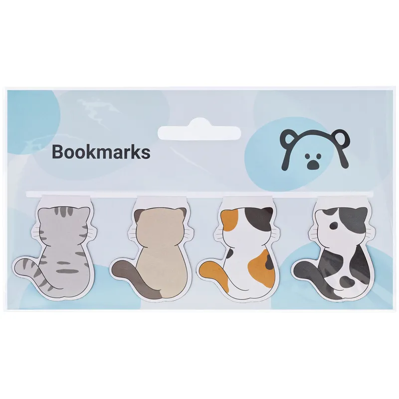 

Закладки магнитные для книг MESHU Cute kittens, 4шт