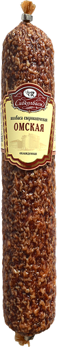Колбаса сырокопченая Сибколбасы Омская, категория А, 300г
