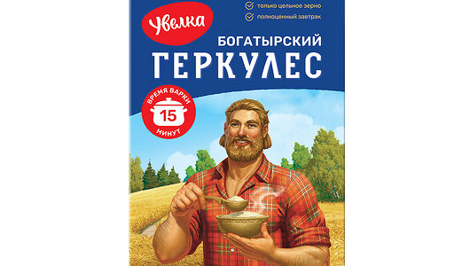 Геркулес Увелка Богатырский время варки 15 минут