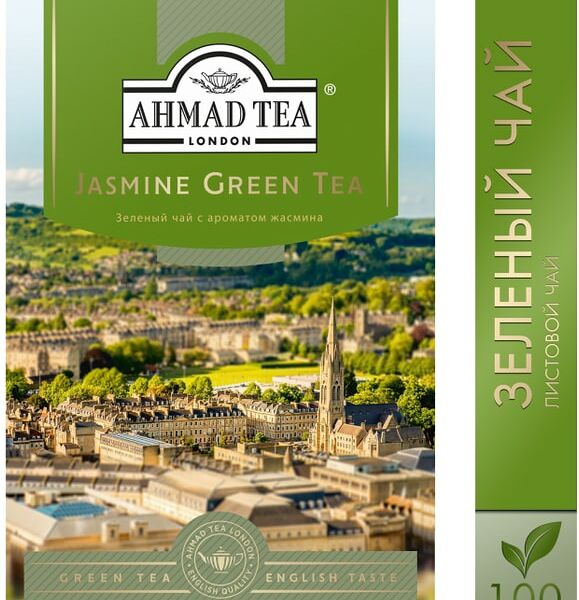 Чай зеленый Ahmad Tea с жасмином 100г