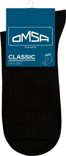 Носки мужские Omsa демисезонные черные р. 25 (39-40)