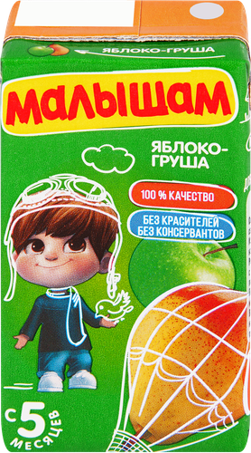 

Нектар Малышам яблоко-груша с 5 месяцев 125 мл