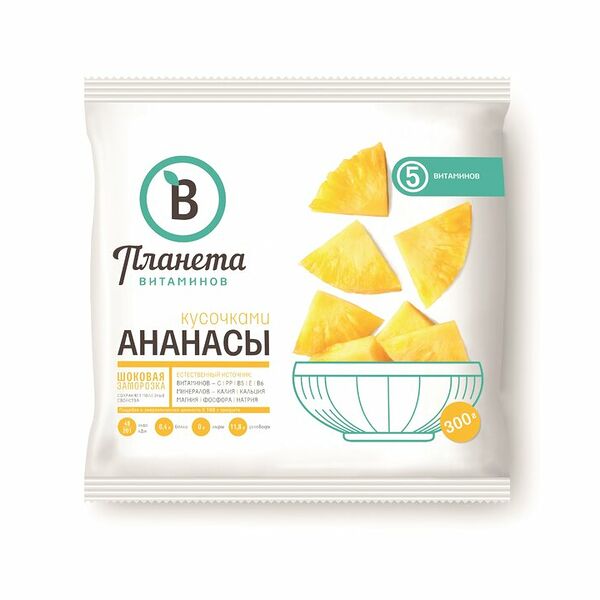 Ананасы кусочками Едим Дома 300г