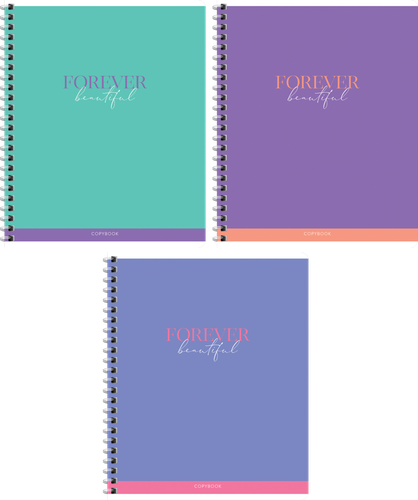 

Тетрадь ArtSpace Моноколор Forever beautiful А5 96 листов в клетку, цвет в ассортименте