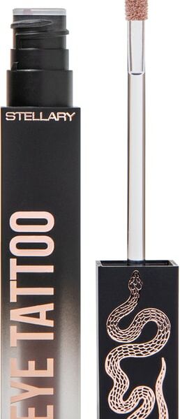 Тени жидкие для век Stellary Eyetattoo устойчивые Champagne/Золотисто-бежевый с шиммером Тон 04