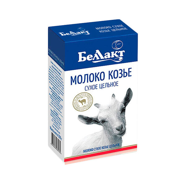 Молоко сухое козье цельное 26-41% 300г Беллакт