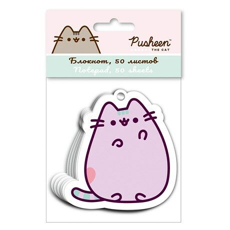 Блокнот Pusheen на болте 50 л
