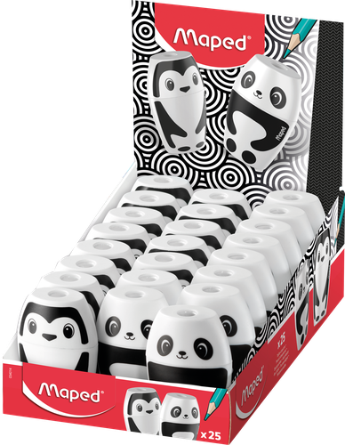 

Точилка Maped Shakky 1 отверстие с контейнером 1 шт. в ассортименте