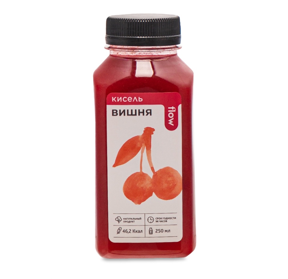

Кисель из вишни flow 250г Россия