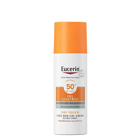 Гель-крем Eucerin солнцезащитный для проблемной кожи лица SPF 50 50 мл