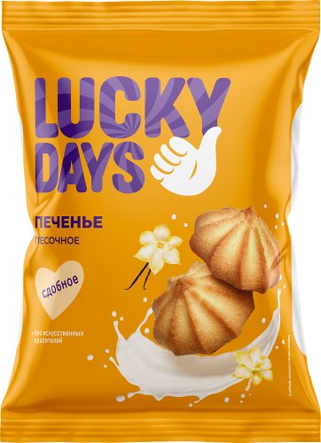 Печенье Lucky Days Песочное 350 г