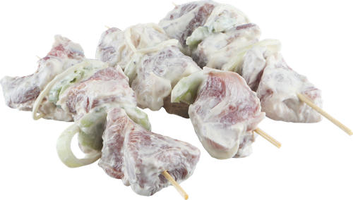 

Шашлык из свиной шеи ЛЕНТА FRESH с киви, весовой