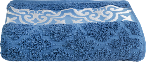 

Полотенце Cleanelly Азулежу 70x120 см голубое хлопок