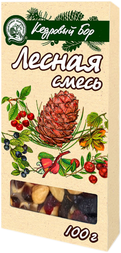 Смесь Кедровый бор Орехово-ягодная 100г